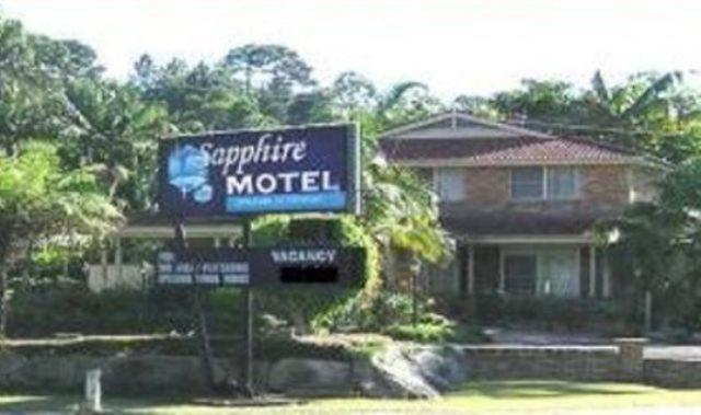 Sapphire Motel Korora Exterior photo